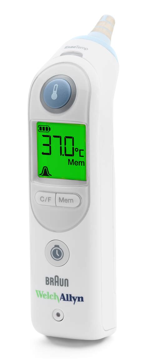 Welch Allyn Braun Thermoscan Pro 6000 Ear Thermometer With Small Cradle 1 Box Cradle Id