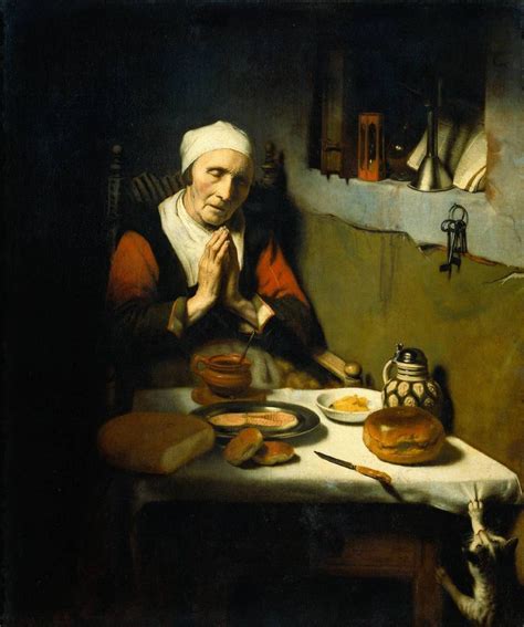 Old Man Praying Over Bread Это стоит увидеть в большем размере