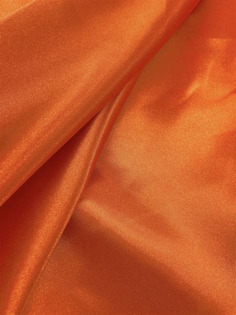 Doublure Satin E Orange Touchatou