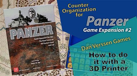 Panzer Expansion How To Make D Organizing Counter Trays Youtube