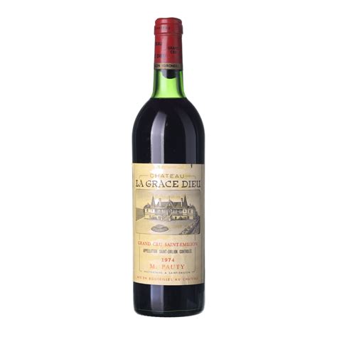 1974 Saint Emilion Grand Cru Château La Grace Dieu VIATEMPIA SK