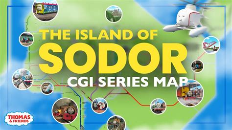 The Island Of Sodor Cgi Series Map Seasons 13 24 — Sodor Explained