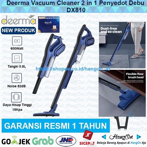 Jual Deerma Dx Handheld Portable Vacuum Cleaner In Penyedot