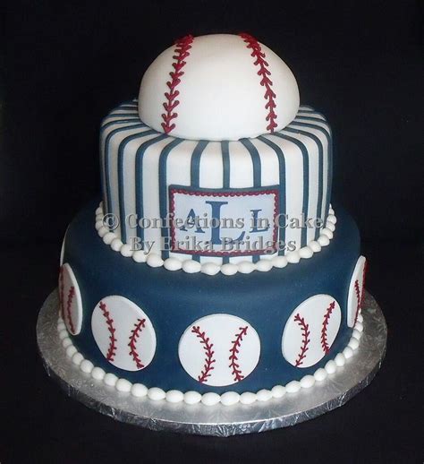 Love This Baseball Cake Baseball Cake Baseball Birthday Cakes Cake