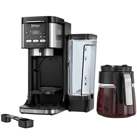 Restored Ninja CFP105 DualBrew Hot Iced Coffee Maker Black Refurbished Walmart
