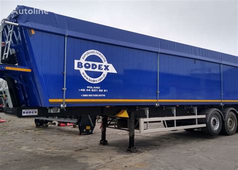 Bodex Napivprychep Tipper Semi Trailer For Sale Ukraine Zvenigorodka