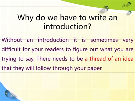 PPT - Mastering the Art of Writing Introductions PowerPoint ...