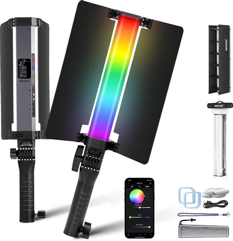 Amazon Neewer Rgb Led Video Light Stick Touch Bar App Control