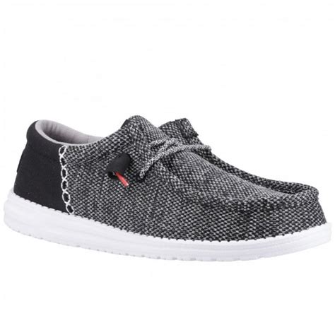 Hey Dude Wally Funk Open Mesh Mens Shoes Men From Charles Clinkard Uk