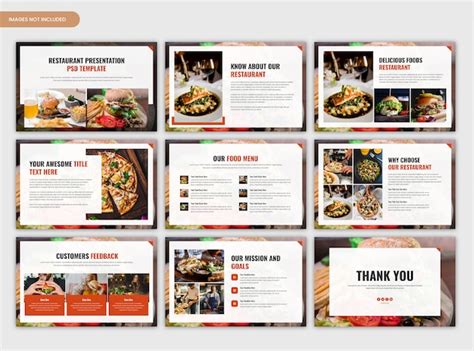 Restaurant Menu Powerpoint Template