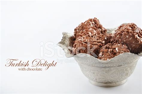 Turkish Delight With Chocolate Stock Photo | Royalty-Free | FreeImages