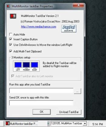 MultiMon Taskbar Free Adds a Taskbar to a Second Monitor | PCWorld