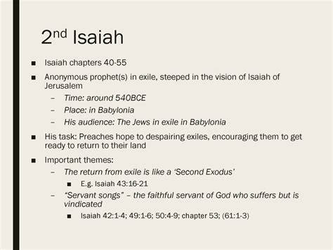 Second Isaiah Newness And Hope Ppt Download