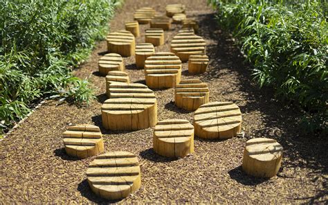 Natural Playgrounds Stepping Stumps