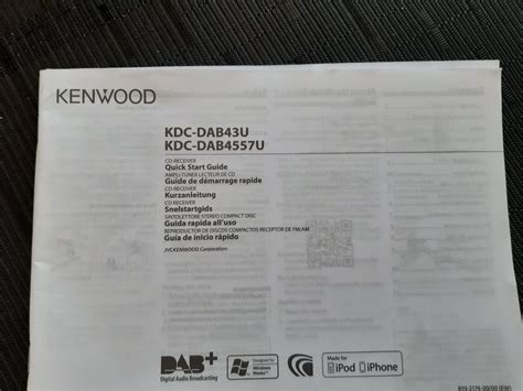 Autoradio KENWOOD KDC DAB43U Mit Gebrauchsanweisung Kaufen Auf Ricardo