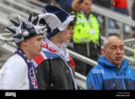 Bolton Wanderers Fans Arrive Ahead Of The Papa John S Trophy Final