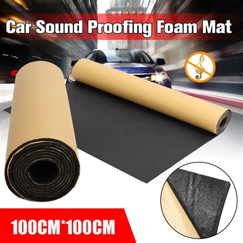 1mx1m 3mm 6mm 8mm 10mm Car Sound Proofing Deadening Van Boat Insulation Closed Cell Foam