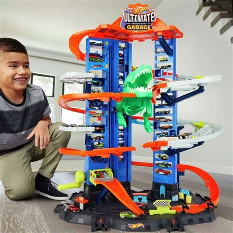 Hot Wheels Robotik T rex Ultimate Garaj GJL Toptan Oyuncak Fiyatı Samatlı Online B B
