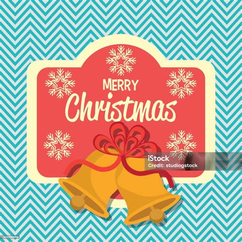 Merry Christmas Colorful Card Design Stock Illustration Download