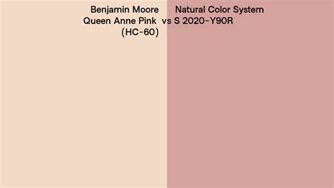 Benjamin Moore Queen Anne Pink HC 60 Vs Natural Color System S 2020