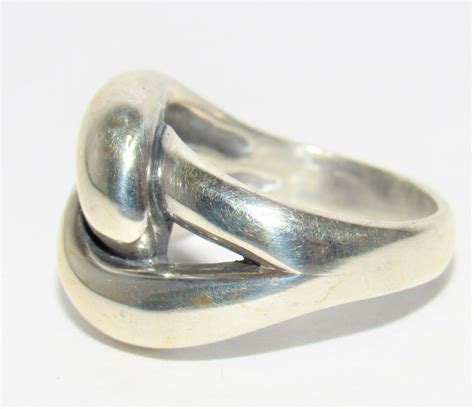 James Avery Cadena Sterling Silver Ring Retired Size Gem