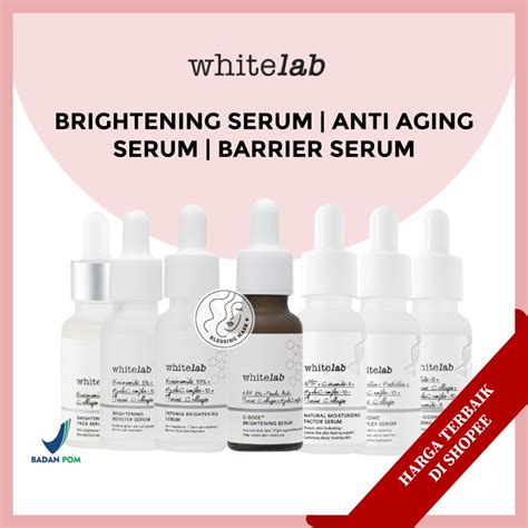 Jual BPOM Whitelab Brightening Face Serum Real Barrier Booster