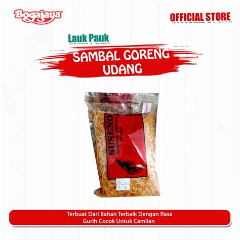 Jual SAMBAL GORENG UDANG SUSENO ABON UDANG ASLI LAMPUNG 250 GRAM