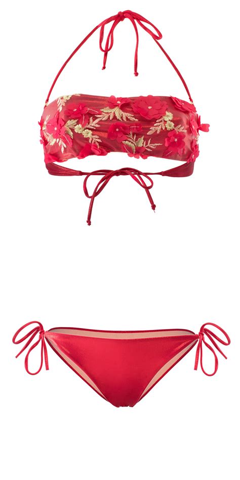 Bikini Venus Veronica Mina Aquista Un Costume Collezione Azurbikini Sartorial Made In