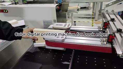 Hot Sale Automatic Dpi Book Edge Art Printing Machine Full Colors