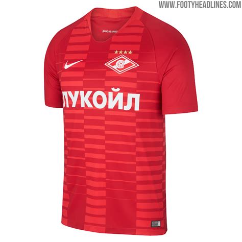 Nike Spartak Moscow 18 19 Home And Away Kits Released Footy Headlines