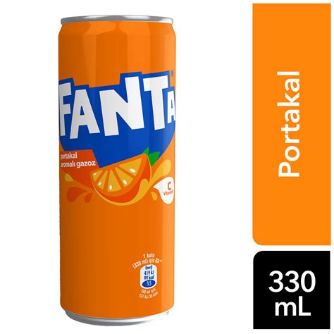 Fanta Portakal Aromalı Kutu 330 ML