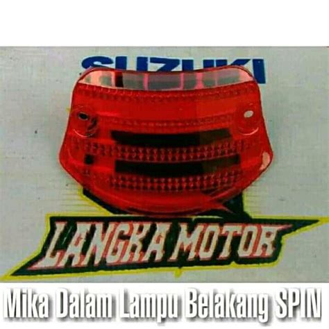 Jual SPIN Langka Motor ORI SGP Thailand Kaca Mika Dalam Lampu Belakang