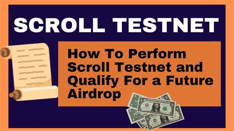 New Testnet How To Perform Scroll UP Testnet And Qualify For Future