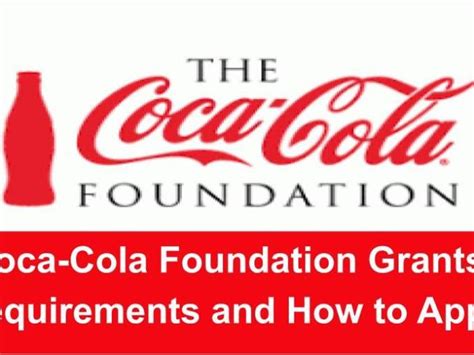 Coca-Cola Foundation Grants Archives - OpportunityHanger