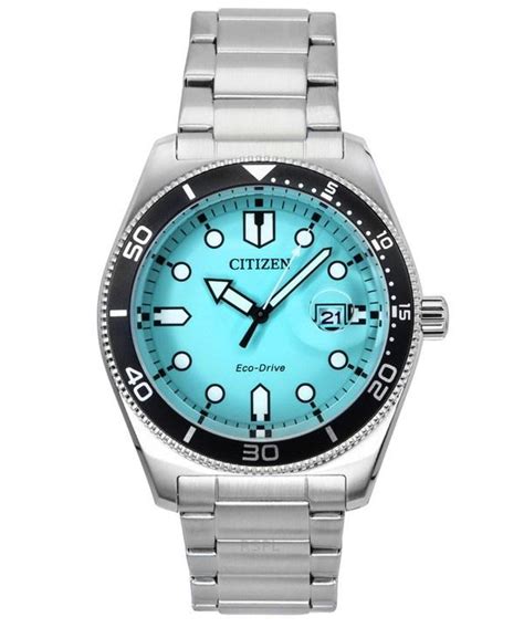 Citizen Морские мужские часы Eco-Drive AW1760-81W 100M из нержавеющей ...