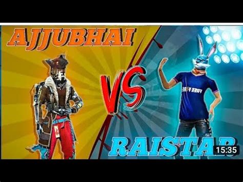 Free Fire Custom Video Vs Free Fire Headshot Wanted Raistar Ajju Bhai