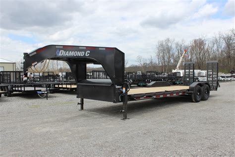 7x24 Flatbed Trailer For Sale New Diamond C Lpx207 24x82frgn