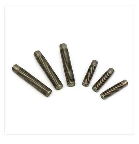 Cnc Machine Mild Steel Threaded Stud With 4 6 Inch Length And Powder