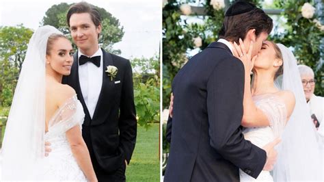 Scotty James marries F1 heiress Chloe Stroll in jaw-dropping ceremony ...