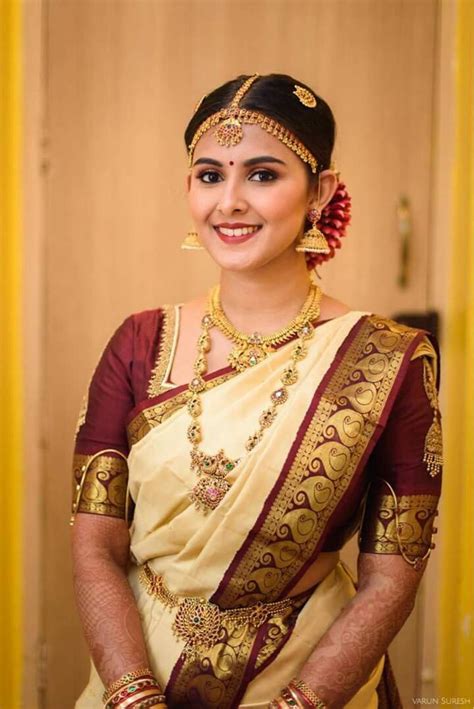 South Indian Wedding Saree South Indian Bridal Jewellery Bridal