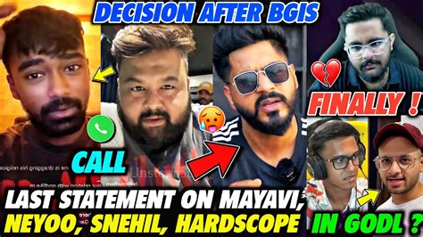 Goldy Bhai Final Statement On Mayavi Decision After Bgis Call To