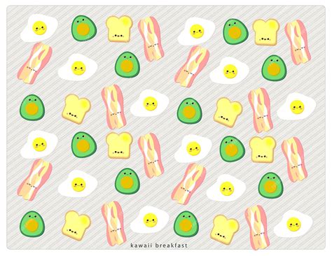 Premium Vector | Cute breakfast