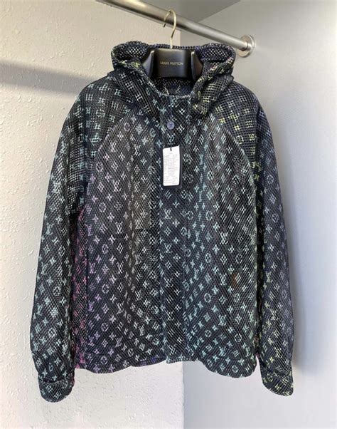 Louis Vuitton Gradient Monogram Mesh Blouson Billionairemart