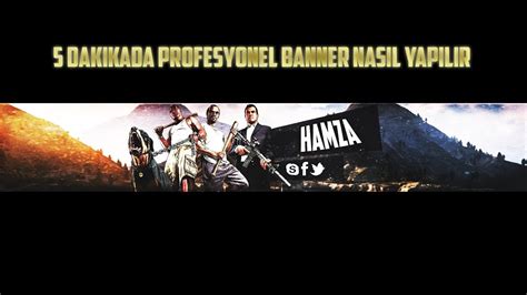 5 DAKİKADA PROFESYONEL BANNER YAPMA ADOBE PHOTOSHOP CS6 YouTube