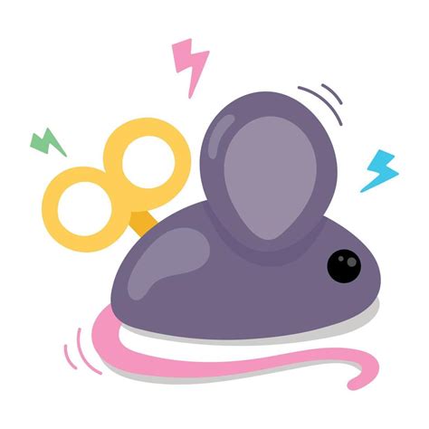 Trendy Toy Mouse 16841241 Vector Art at Vecteezy