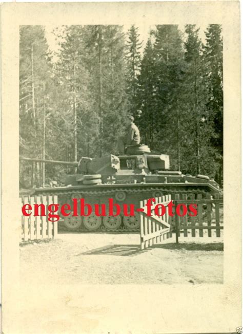 FOTO PANZER Panzer III Mit Langrohr GARDER Postimages