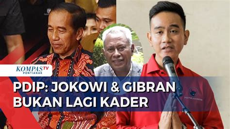 PDIP Tegaskan Status Jokowi Gibran Bukan Lagi Kader Keduanya Sudah