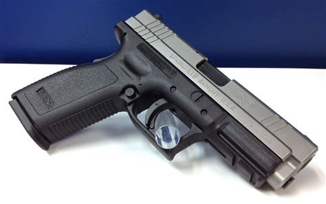 Springfield Armory Used Springfield Xd Bi Tone 40 Sandw Xd 40 Fsai8017 Hand Gun Arnzen Arms