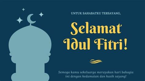 Cara Membuat Kartu Ucapan Idul Fitri 2023 Secara Online Lengkap Dengan