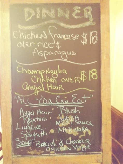 Menu At Francos Pizzeria Wilkes Barre